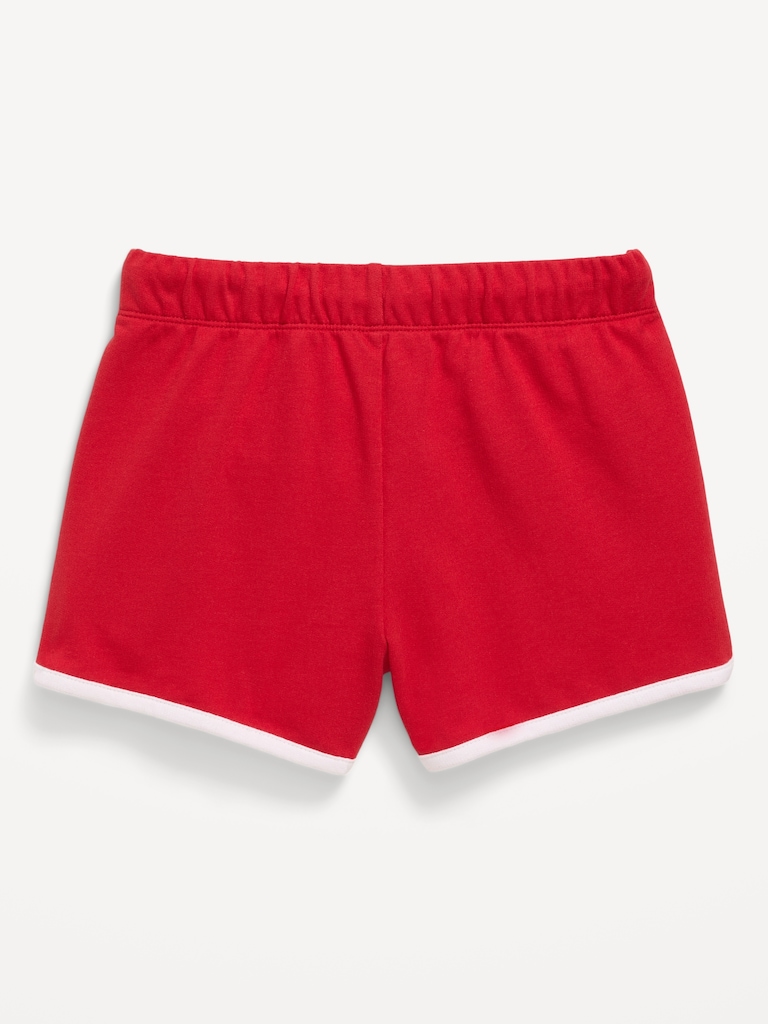 Dolphin-Hem Cheer Shorts for Girls