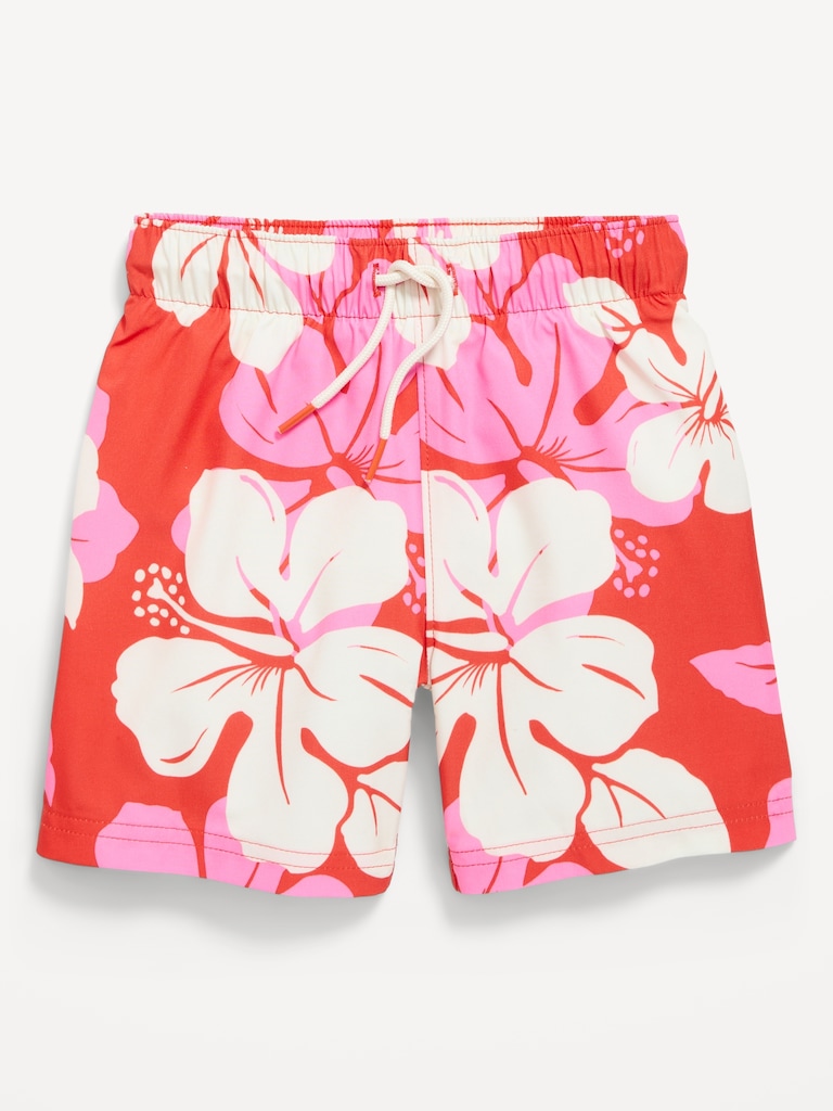 Printed Swim Trunks for Toddler Boys