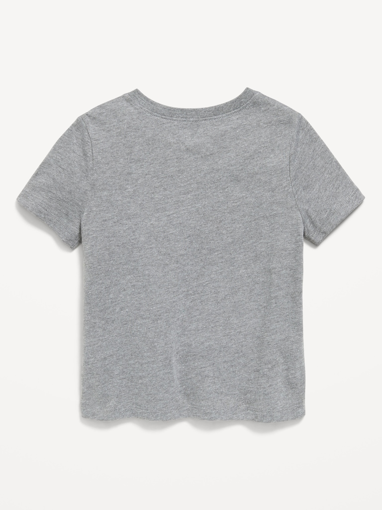 Short-Sleeve Unisex Logo-Graphic T-Shirt for Toddler