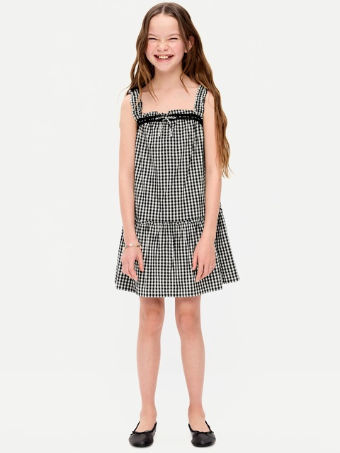 girls black and white dress Older Girls Black Lace and White Tulle Special Occasion Party Dress -