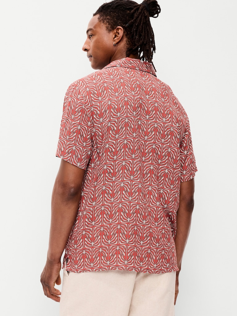 Short-Sleeve Camp Shirt