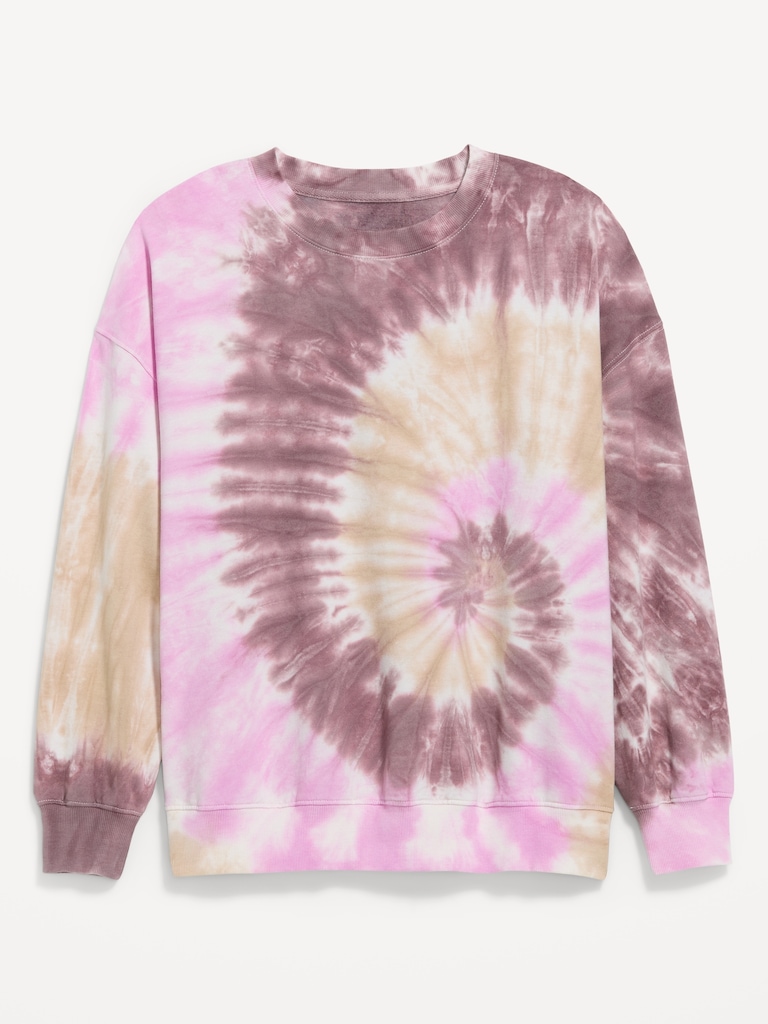 Oversized Crew-Neck Sweatshirt