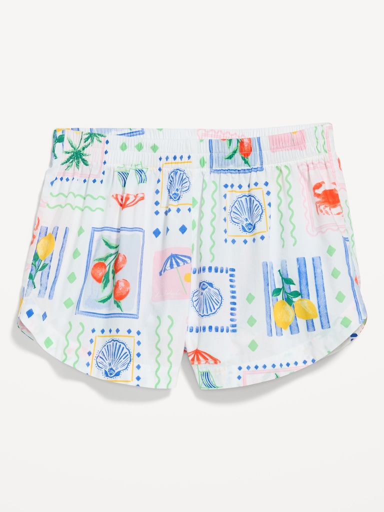 Classic Poplin Boxer Pajama Shorts