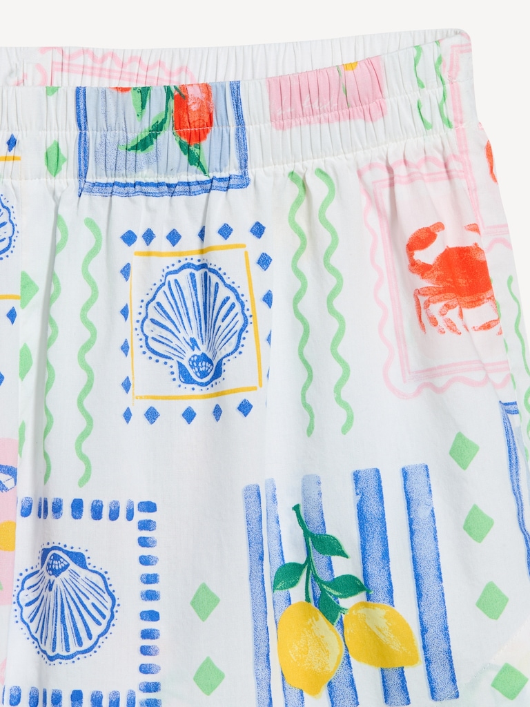 Classic Poplin Boxer Pajama Shorts