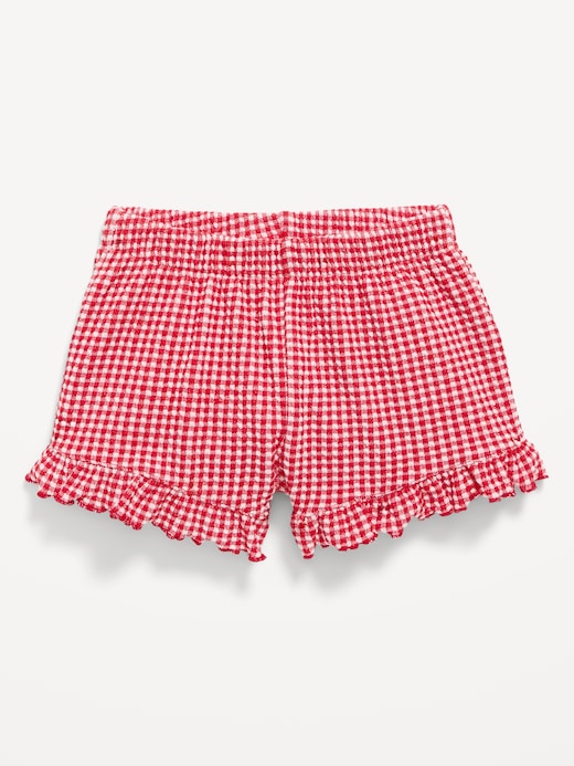 Ruffled Ruffled Shorts for Toddler Girls under $10 clearance