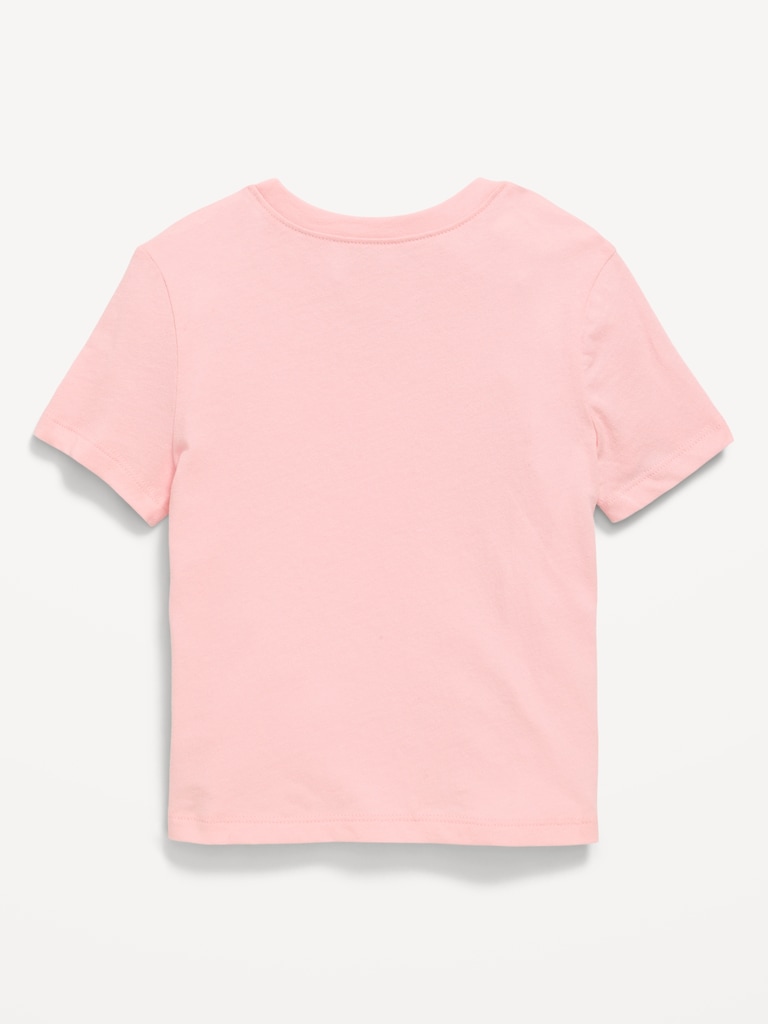 Short-Sleeve Birthday Graphic T-Shirt for Toddler Girls