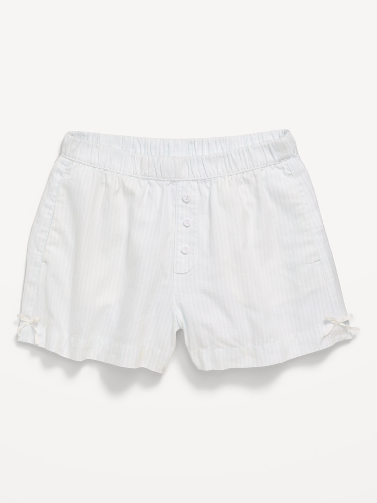 Twill Boxer Shorts for Girls