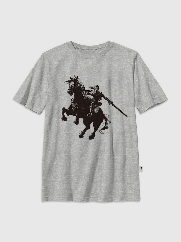 Kids Nintendo Brave Link Graphic T-Shirt