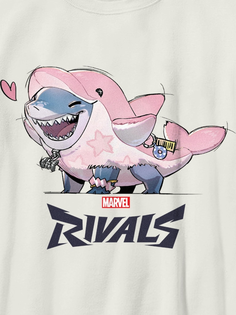 Kids Marvel Rivals Lovey Jeff Graphic T-Shirt