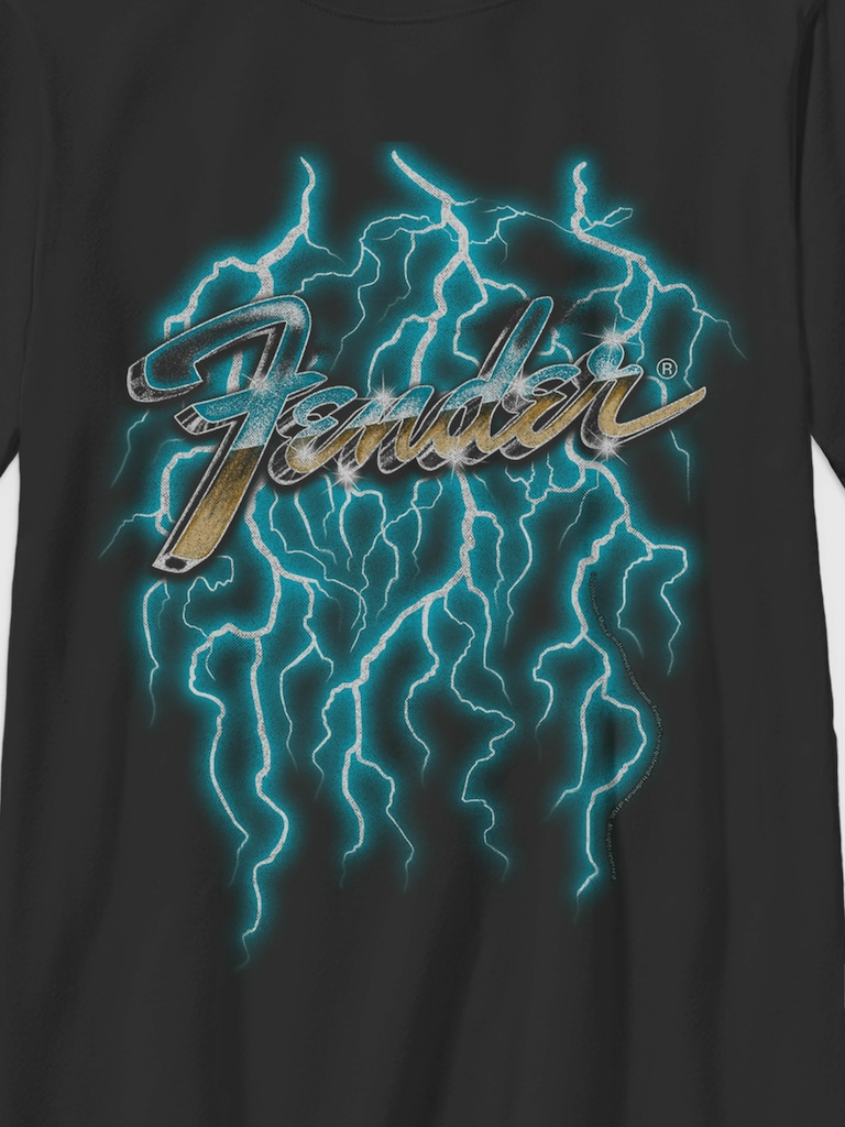 Kids Fender Lightning Graphic T-Shirt
