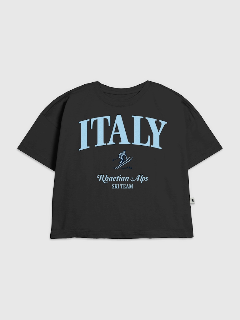 Kids Livigno Alps Graphic T-Shirt