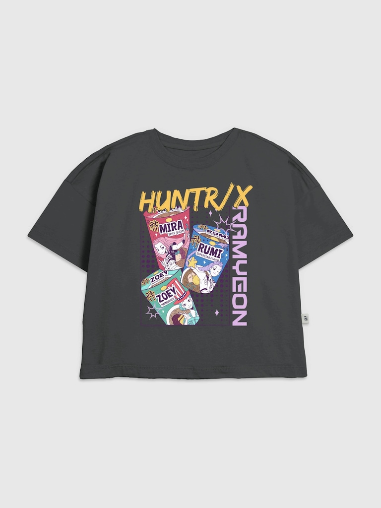 Kids K-Pop Demon Hunters Ramen Graphic T-Shirt