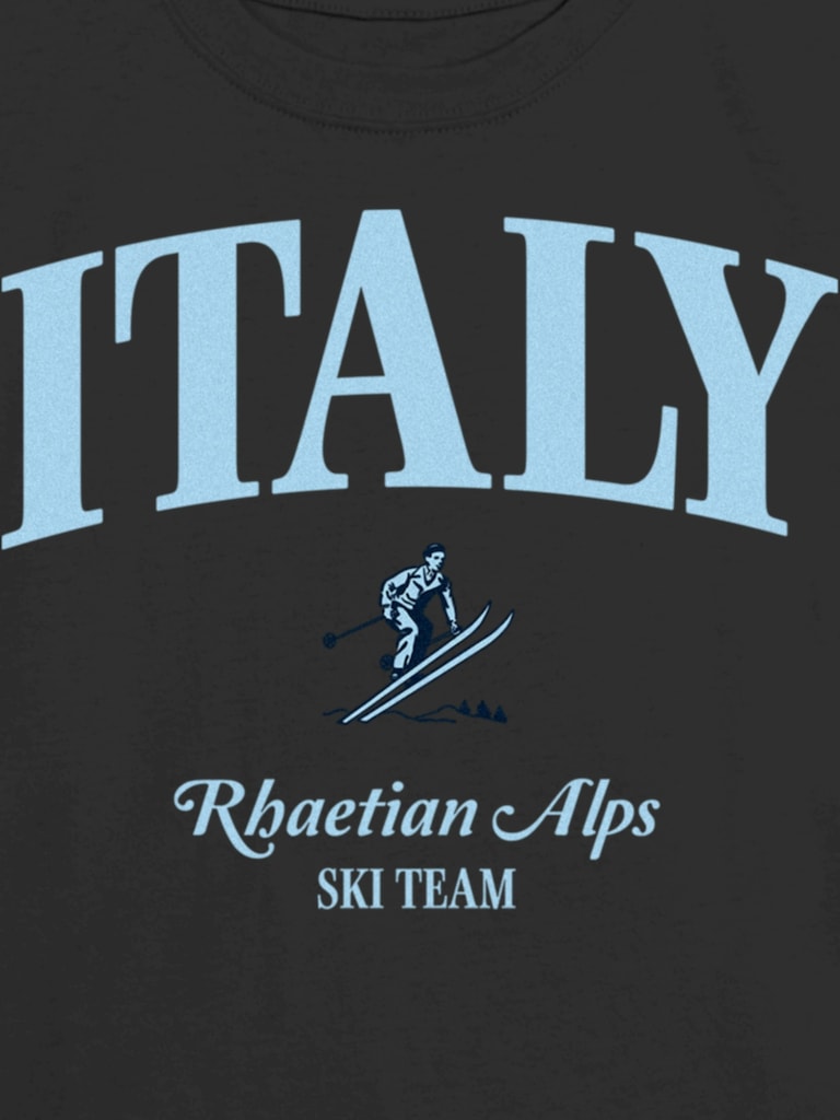 Kids Livigno Alps Graphic T-Shirt