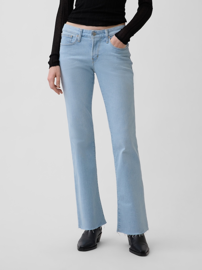 Low Rise Long & Lean Jeans