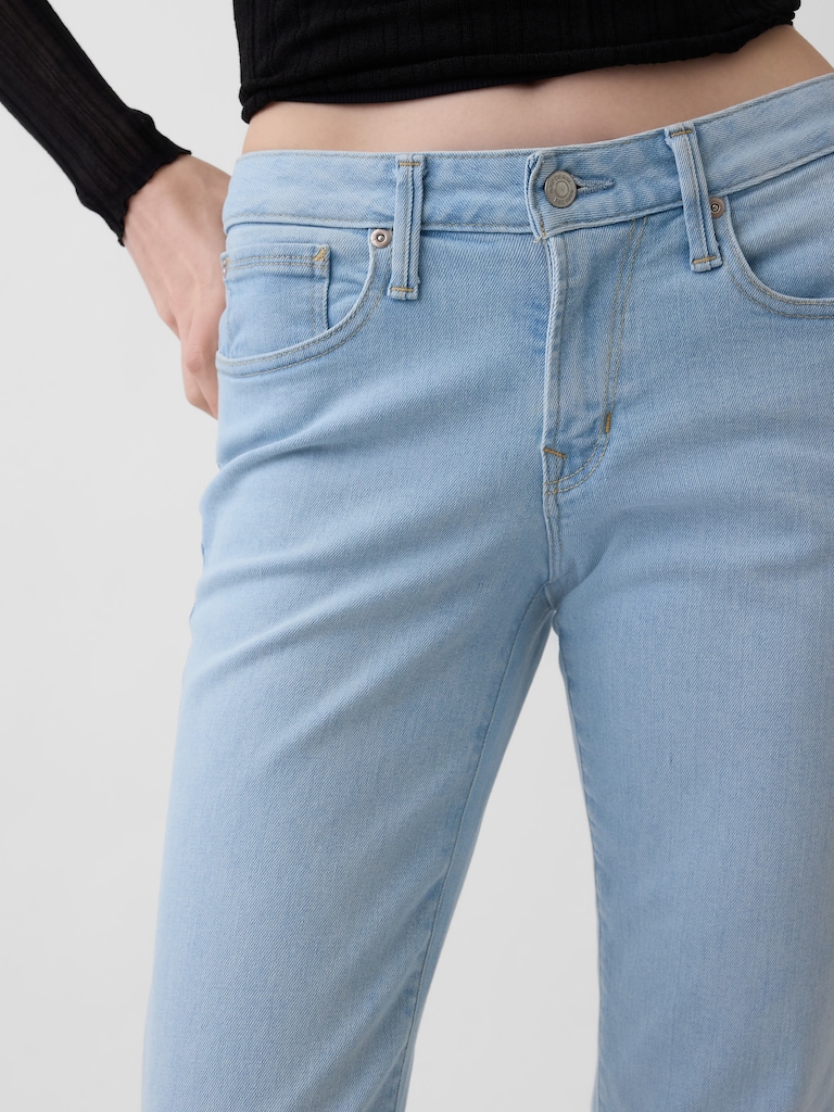 Low Rise Long & Lean Jeans