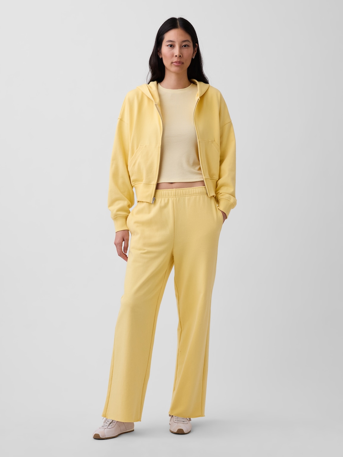 VintageSoft Terry Zip Hoodie