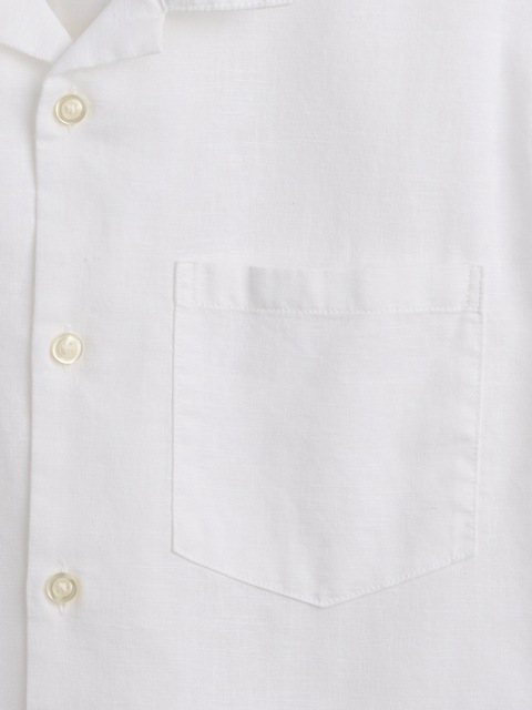 Kids Linen-Cotton Relaxed Vacay Shirt