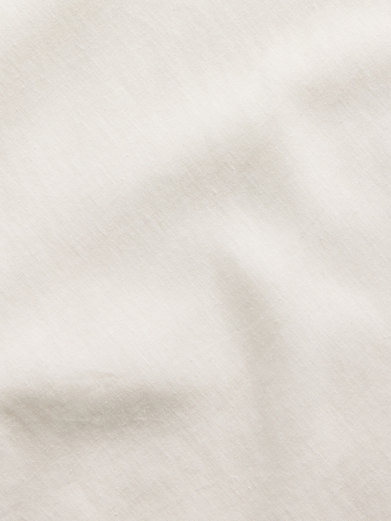 Linen-Blend Maxi Slip Skirt