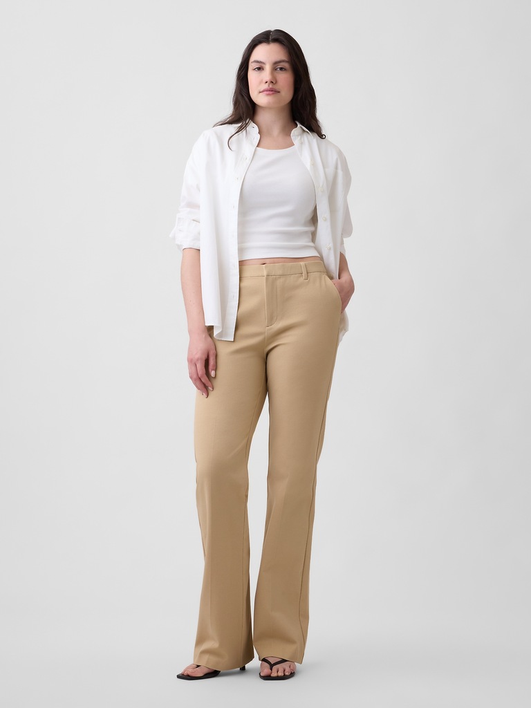 Baby Boot Pants in Bi-Stretch