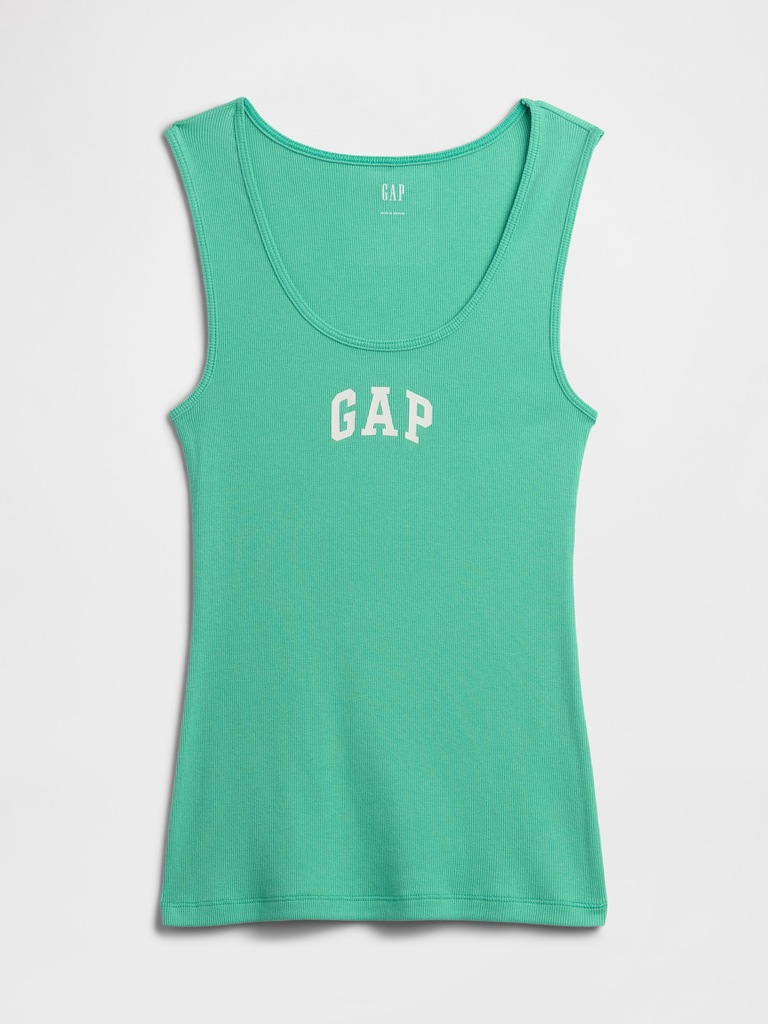 Gap Logo Ribbed Tank Top