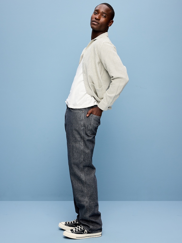 90s Loose Double-Knee Carpenter Jeans