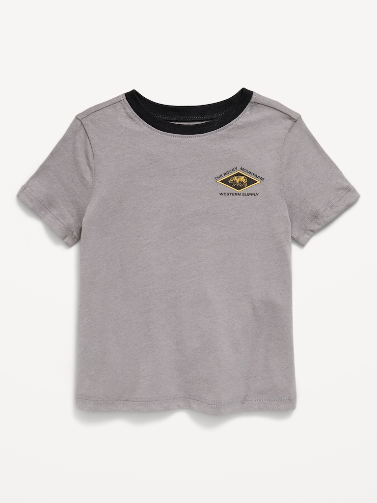 Short-Sleeve Unisex Graphic T-Shirt for Toddler