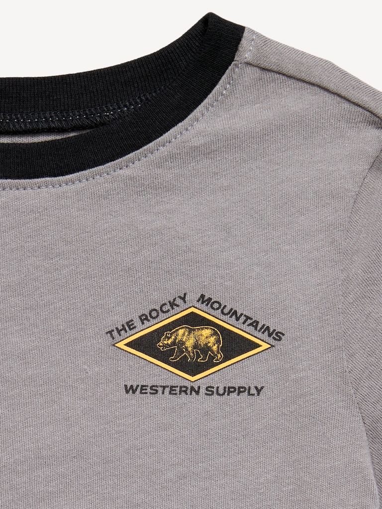 Short-Sleeve Unisex Graphic T-Shirt for Toddler