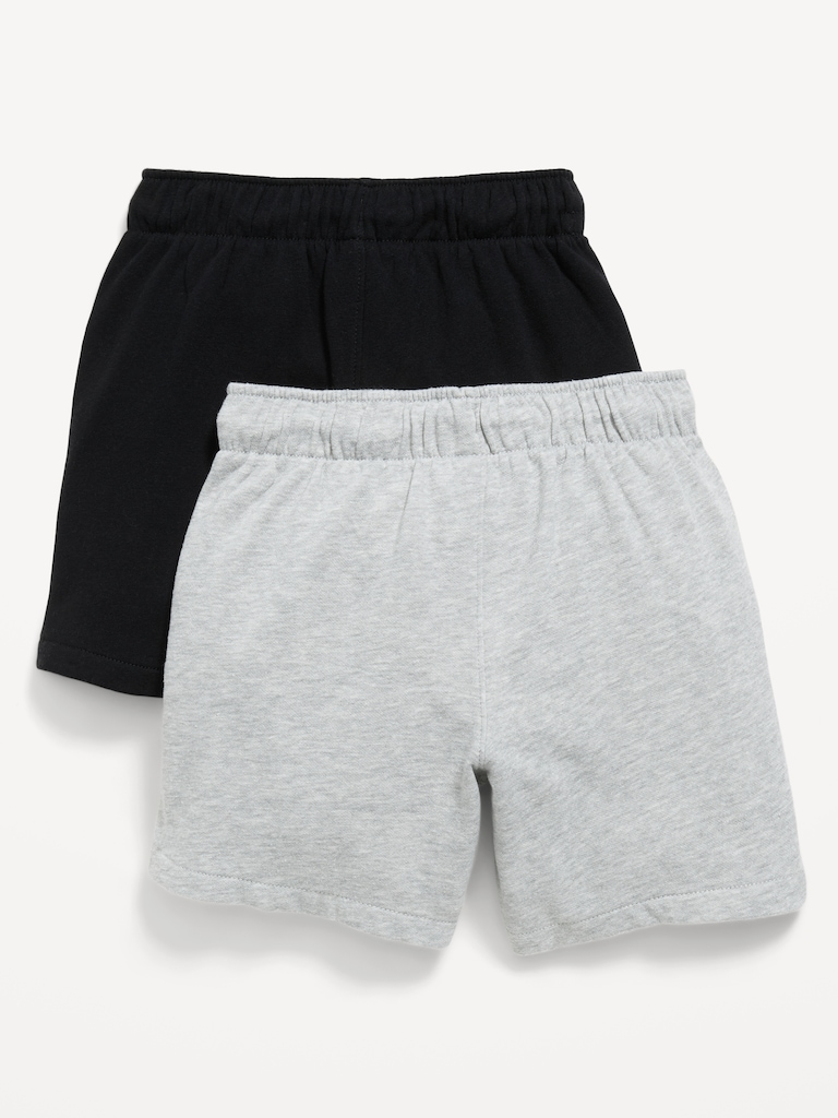 Below Knee Fleece Jogger Shorts 2-Pack for Boys