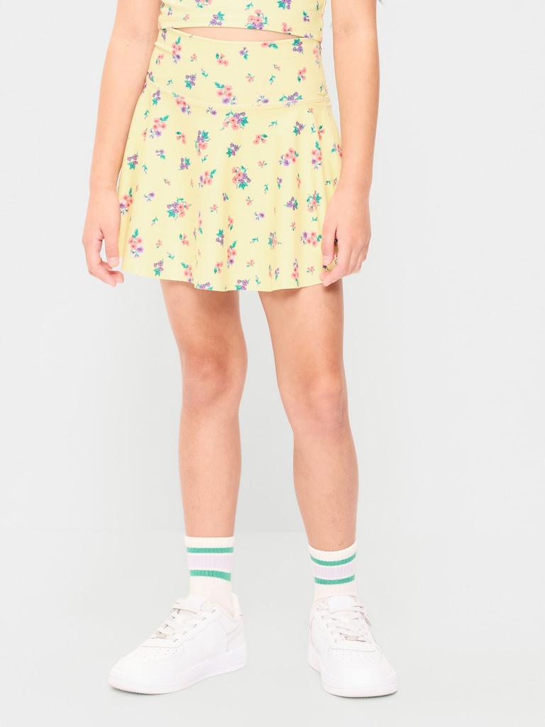 High-Waisted PowerSoft Skort for Girls