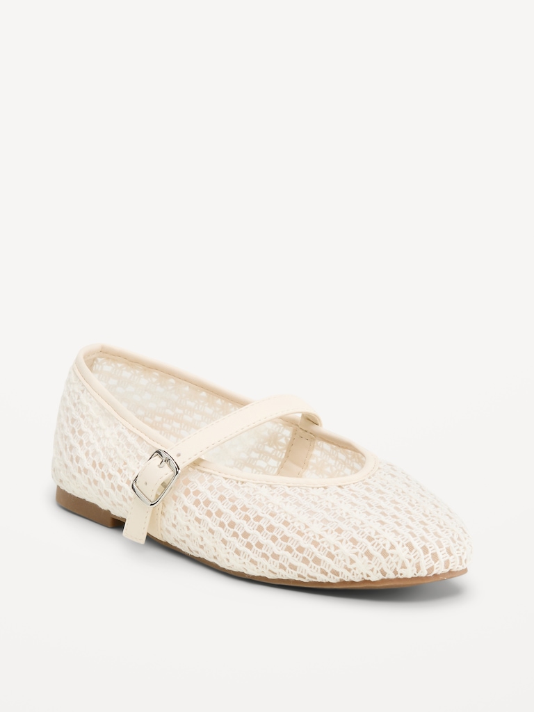 Mesh Ballet Flats for Girls