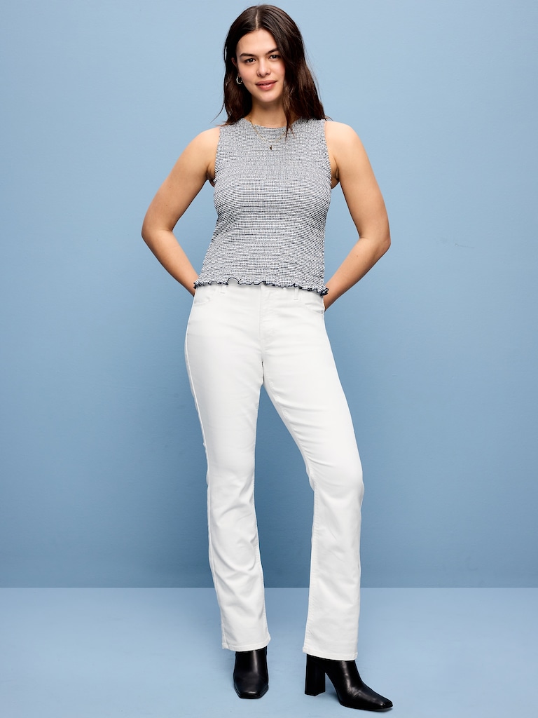 Mid-Rise Wow Boot-Cut Jeans