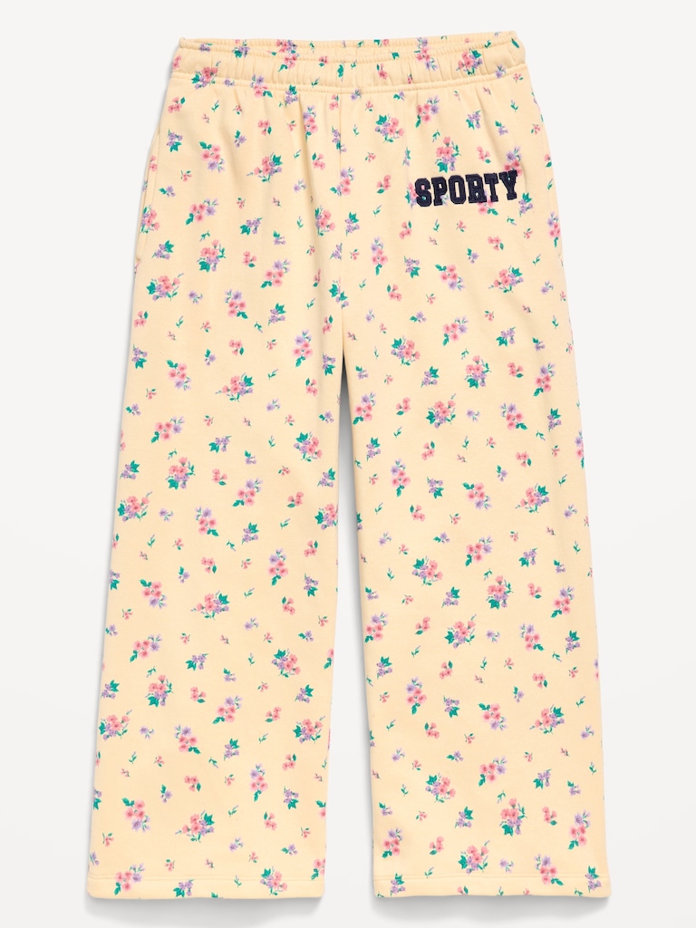 Super Baggy Wide-Leg Sweatpants for Girls