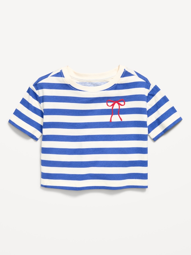 Boxy Short-Sleeve Graphic T-Shirt for Toddler Girls