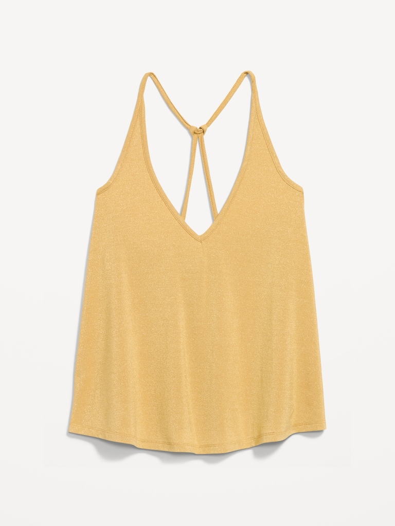 Strappy-Back Swing Tank Top