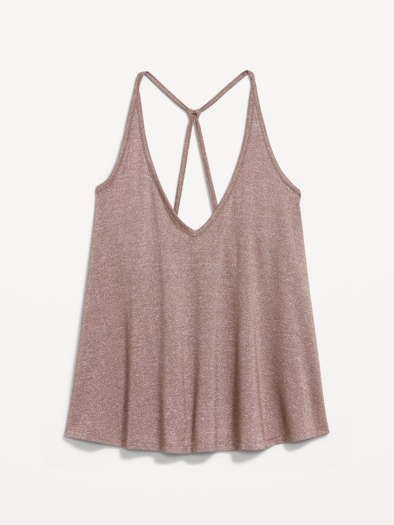 Strappy-Back Swing Tank Top