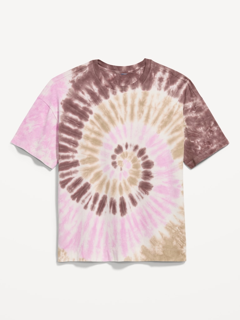 T-shirt ras du cou rétro pour femme