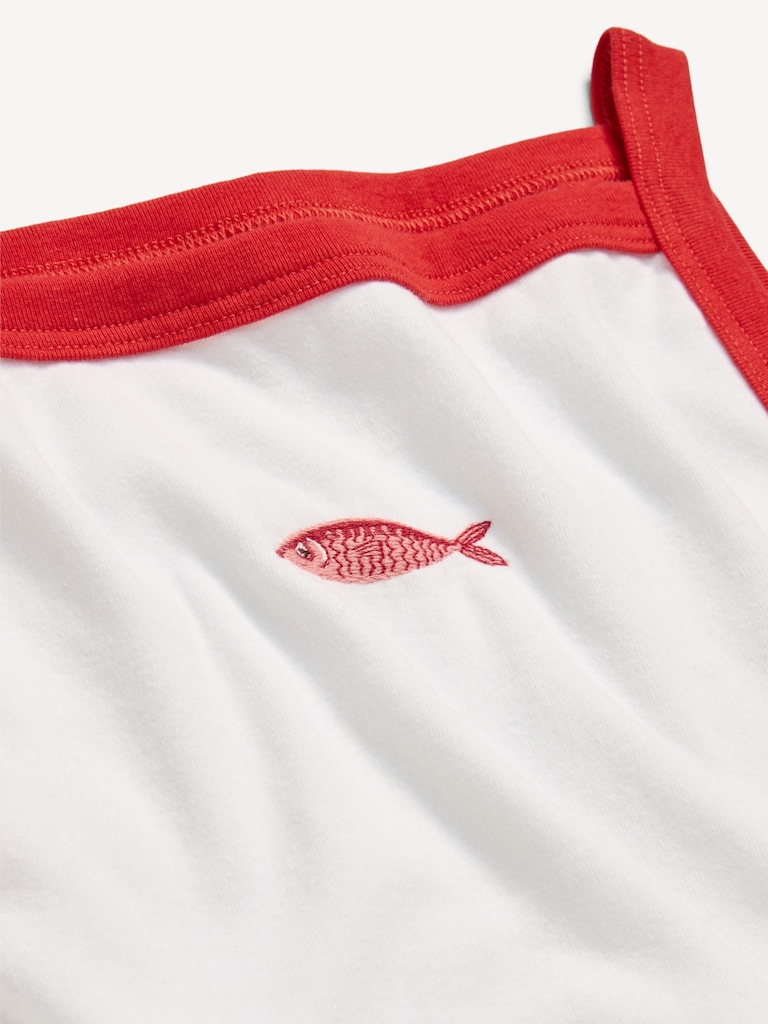 Sleeveless Snug Apron Tank Top