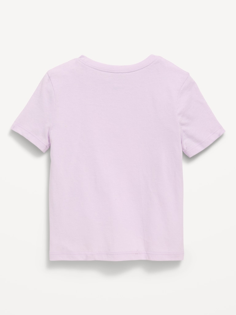 Short-Sleeve Birthday Graphic T-Shirt for Toddler Girls