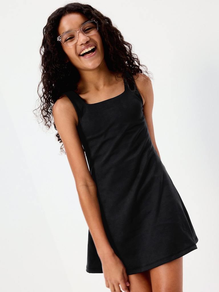 StudioSmooth Sleeveless Athletic Dress for Girls