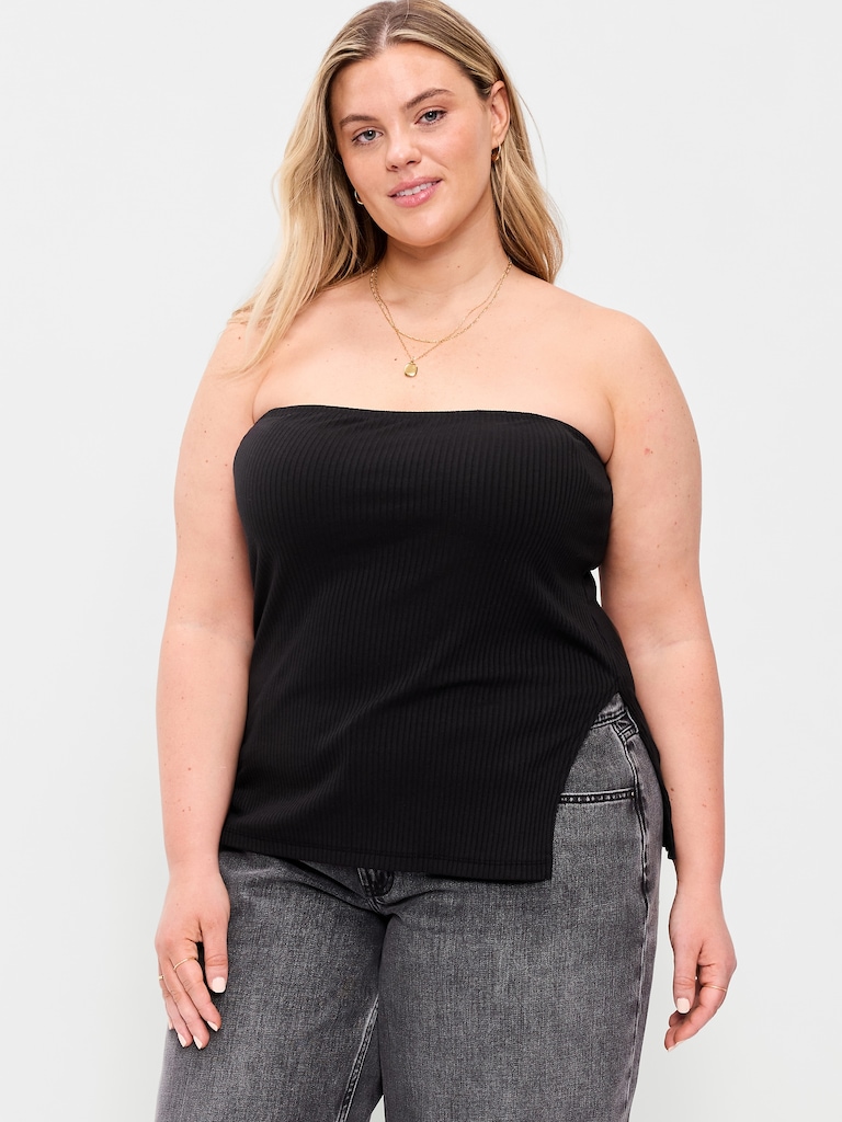 Asymmetrical Tube Top