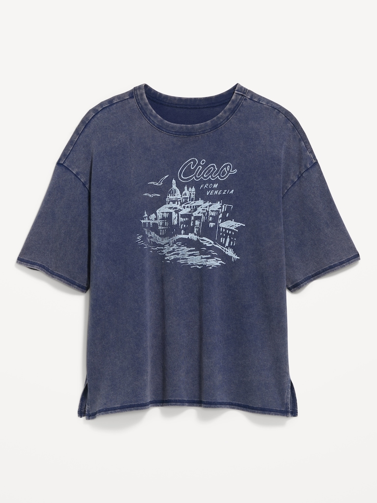 Short-Sleeve Loose Graphic T-Shirt