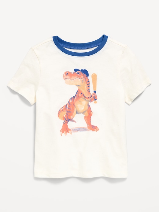 Short Short-Sleeve Graphic T-Shirt for Toddler Boys on clearance at Old Navy — 50% off