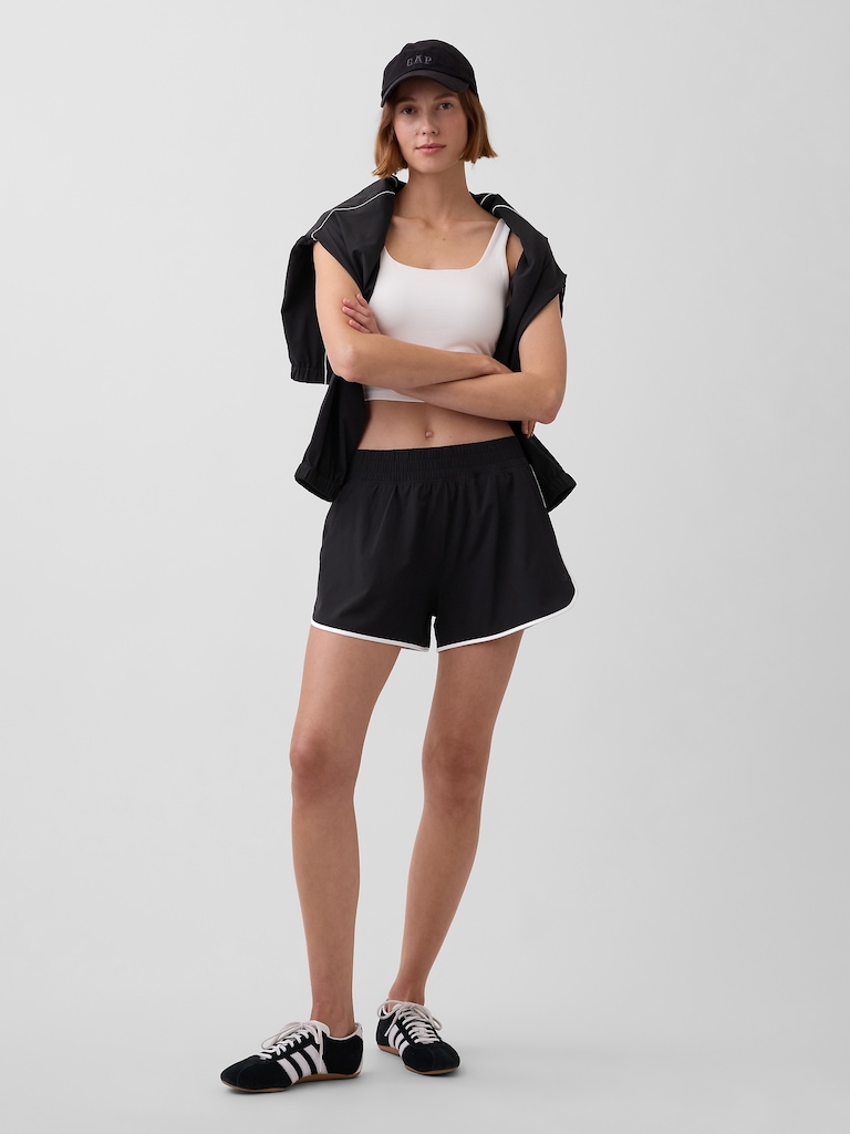 GapFit Tech High Rise Running Shorts