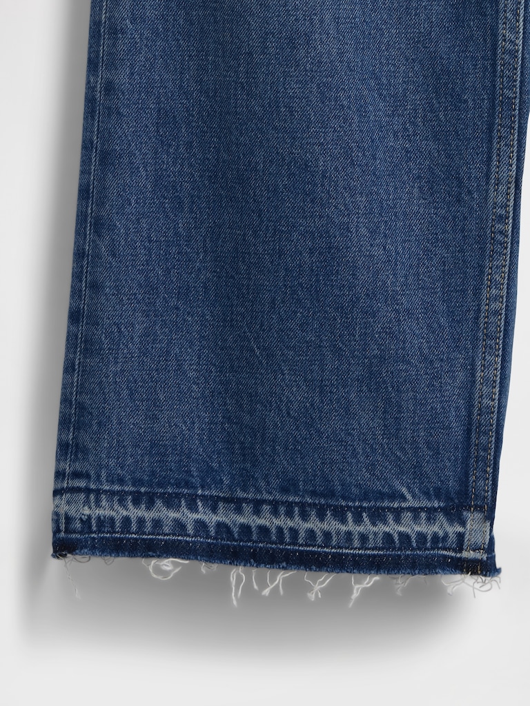 Low Slung Relaxed Crop Jeans