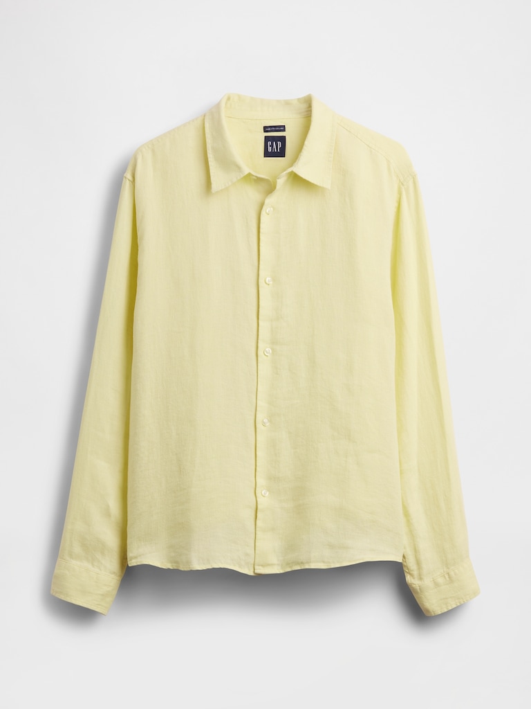 100% Linen Relaxed Shirt