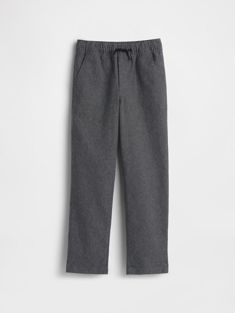 Kids Linen-Cotton Relaxed Easy Pants
