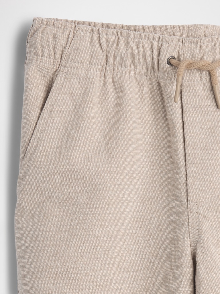 Kids Linen-Cotton Relaxed Easy Pants