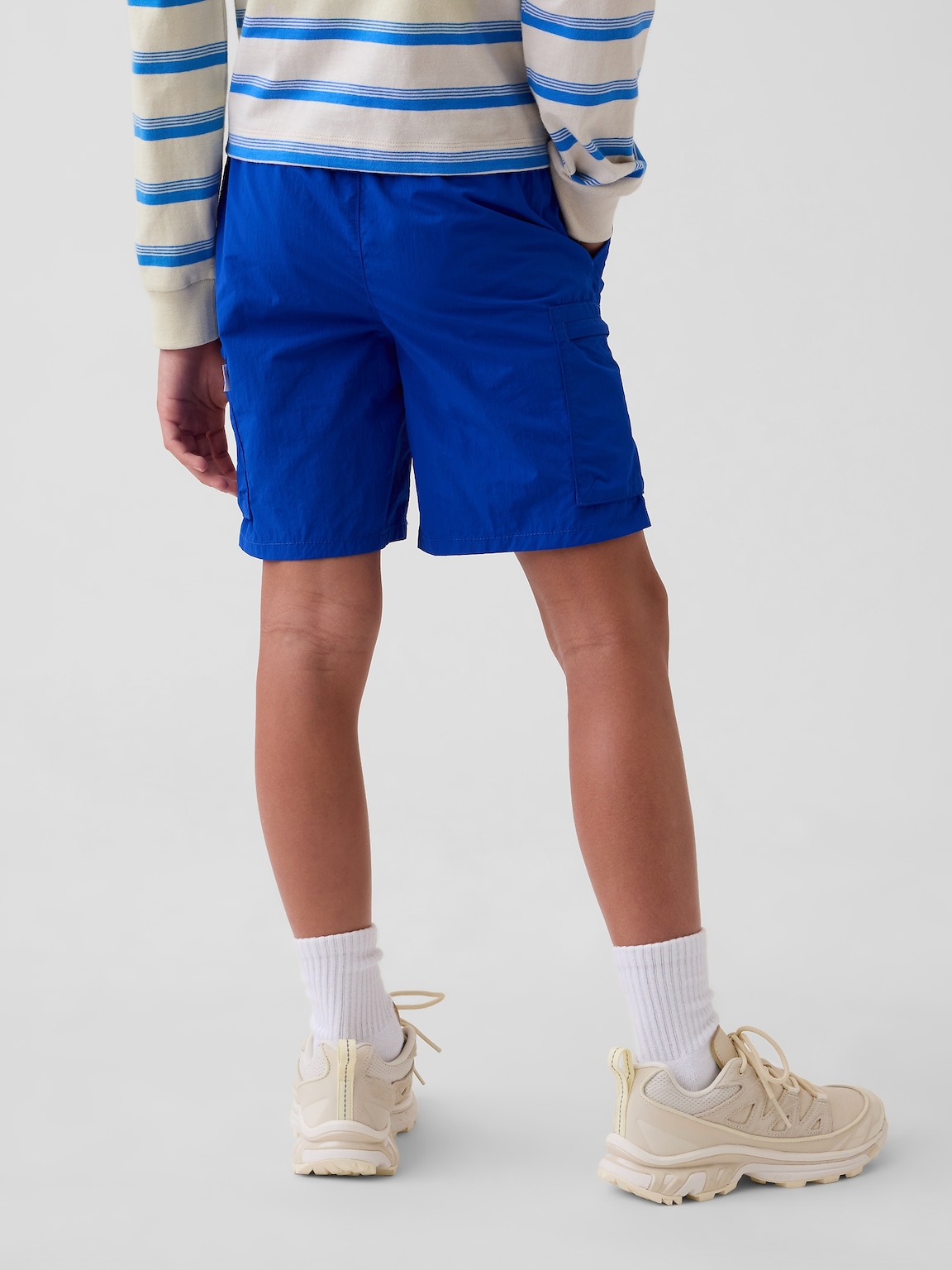 Kids Relaxed Quick-Dry Cargo Shorts