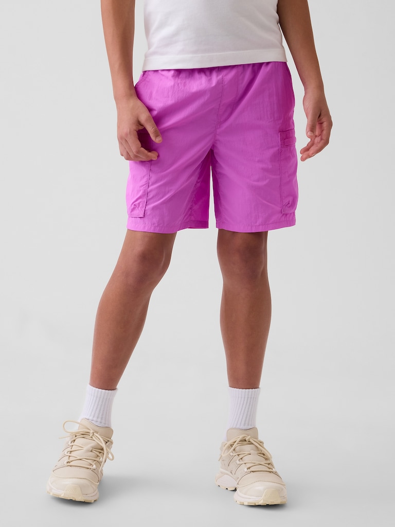 Kids Relaxed Quick-Dry Cargo Shorts