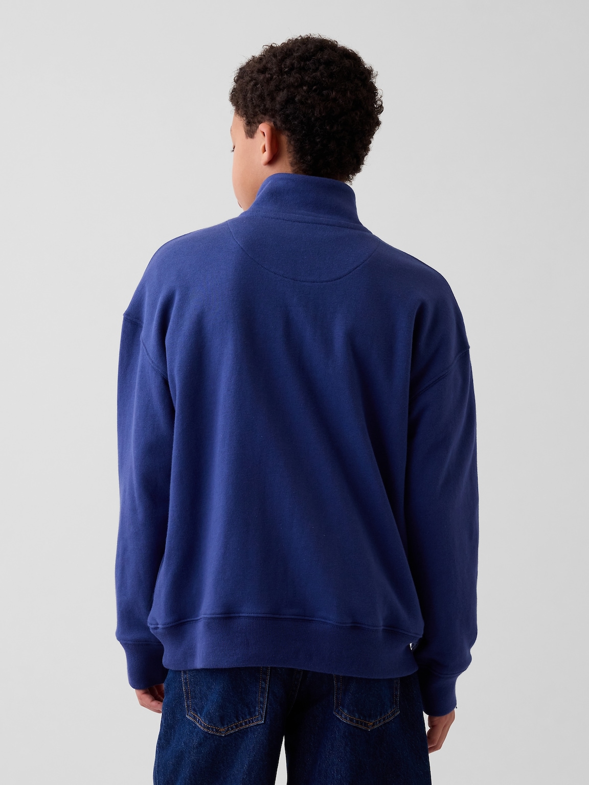 Kids VintageSoft Terry Relaxed Half-Zip Pullover